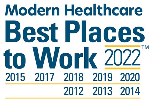 Modern healthcare Best Places to work 2022 